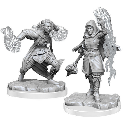 D&D Nolzur's Marvelous Unpainted Miniatures - W20 Half-Elf Warlock