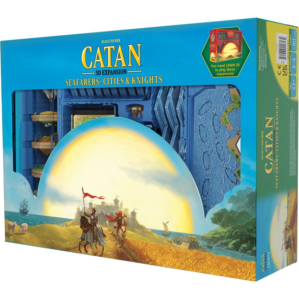 Catan 3D Edition - Seafarers and Cities & Knights Expansion - Boardlandia