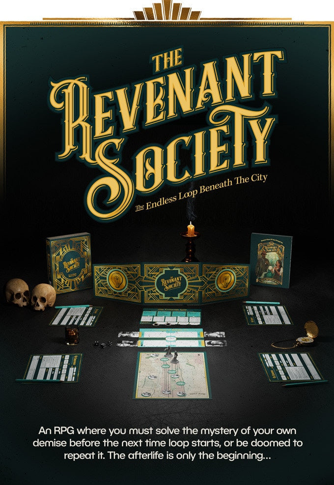 The Revenant Society RPG: Box Set (Hardcover)