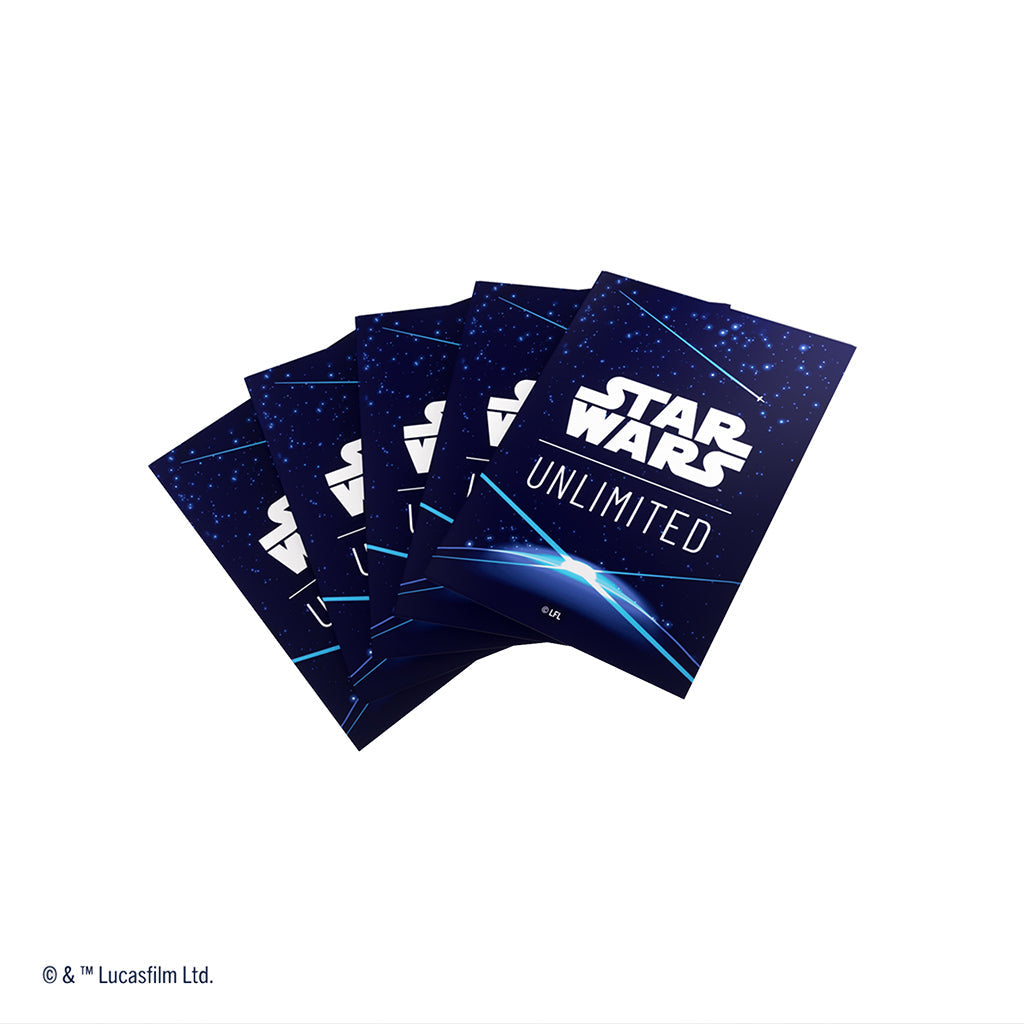 Star Wars: Unlimited Art Sleeves Double Sleeving Pack - Space Blue