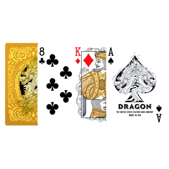 Playing Cards: Bicycle: Dragon Gold