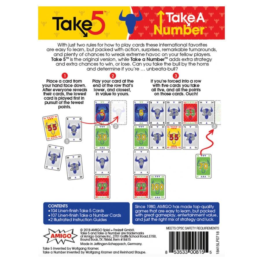 Take 5 - Take a Number Bonus Pack - Boardlandia