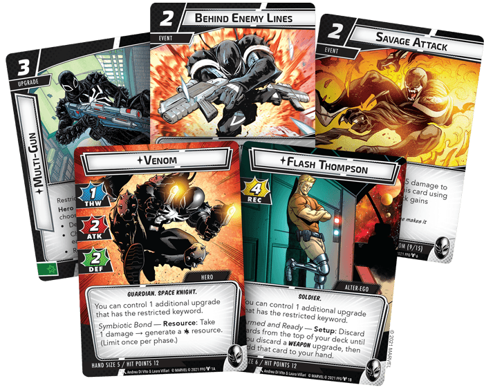 Marvel Champions LCG - Venom Hero Pack - Boardlandia