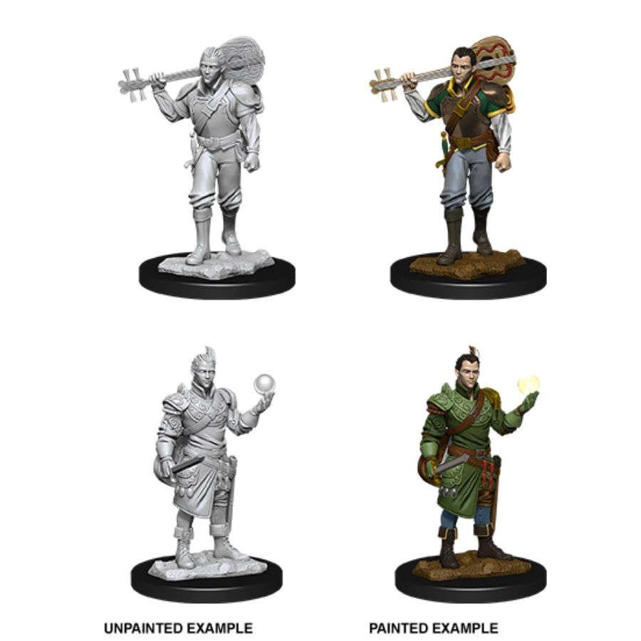 Dungeons & Dragons: Nolzur's Marvelous Unpainted Miniatures - W12 Male Half-Elf Bard - Boardlandia