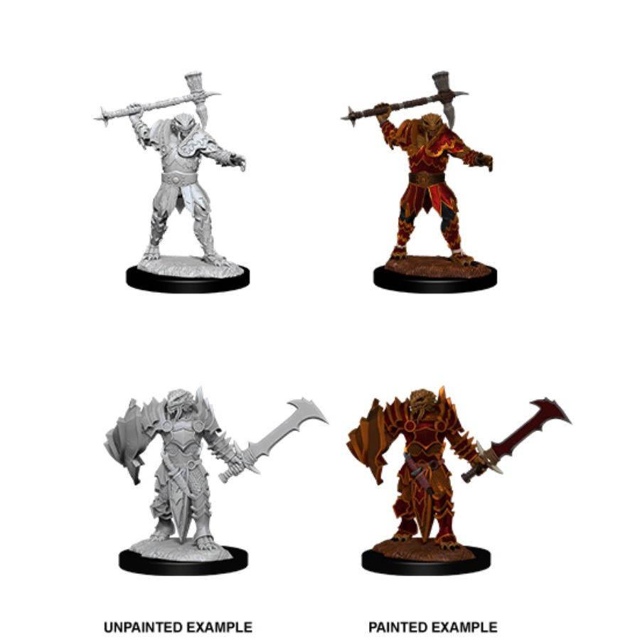 Dungeons & Dragons: Nolzur's Marvelous Unpainted Miniatures - W12 Male Dragonborn Paladin - Boardlandia